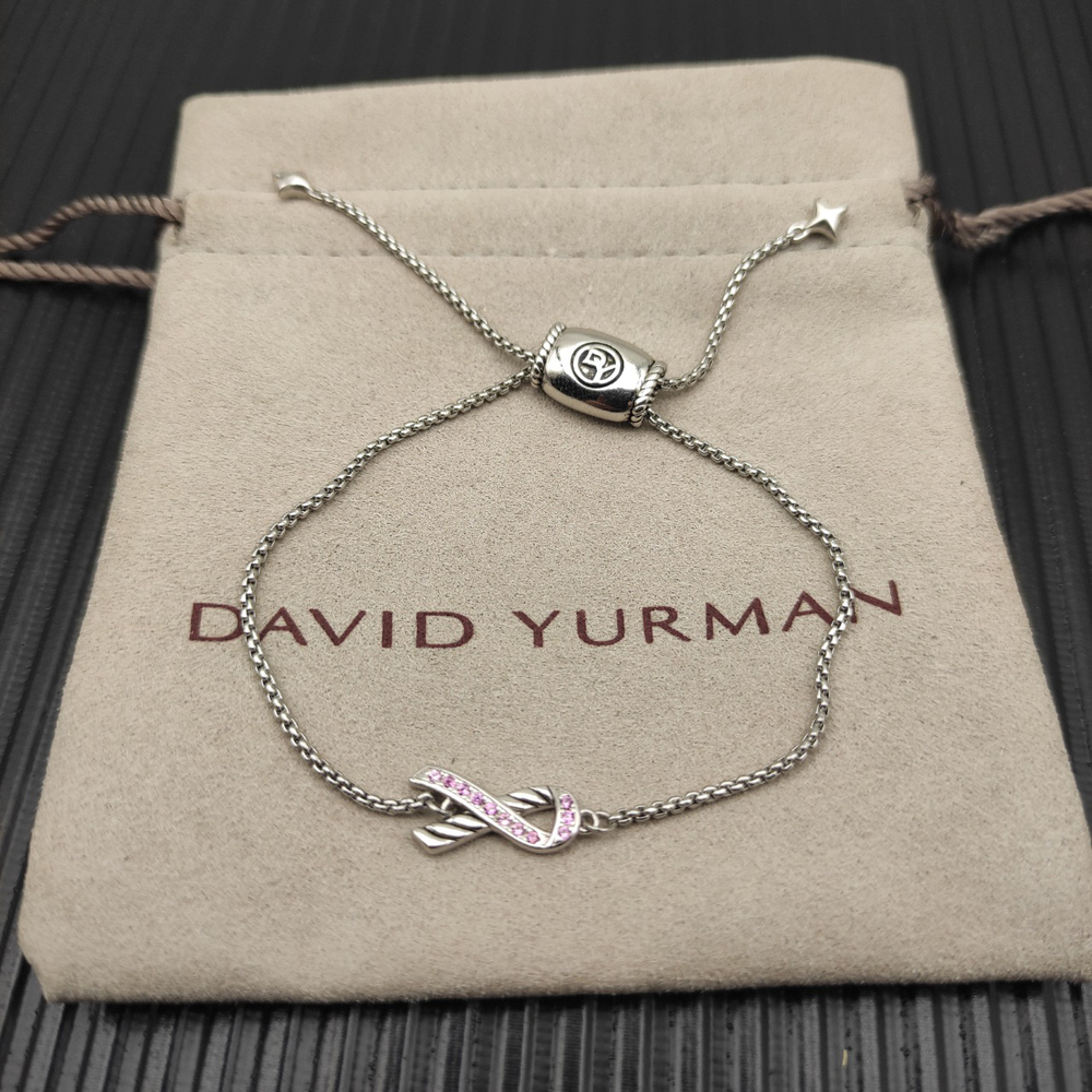 David Yurman Pink Knotted Bracelet